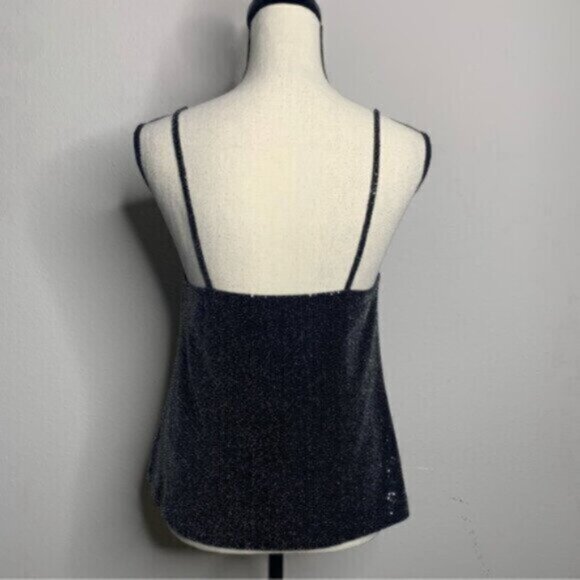 Ramy Brook Graham Black Sequin Camisole Top - Picture 9 of 12